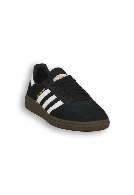Pantofi sport dama Handbal IH8010 - piele intoarsa - negru