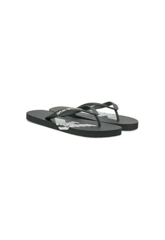 Papuci flip-flop barbati XVQS08 XN746 - Sintetic - Verde - Verde