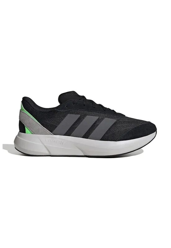 Pantofi sport cu insertii de piele intoarsa Lightshift - Negru/Gri/Verde lime