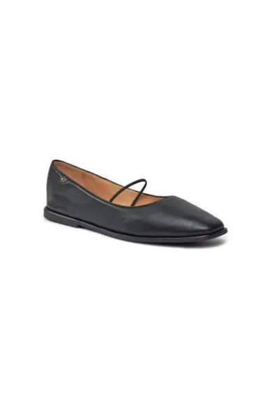 Balerini CN116 - Piele naturala - Negru - Negru