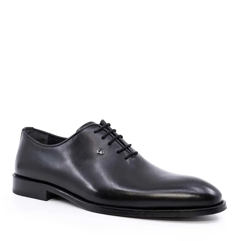 Pantofi oxford bărbați Enzo Bertini Premium Collection negri din piele naturală 3382bp2360n — imaginea 2