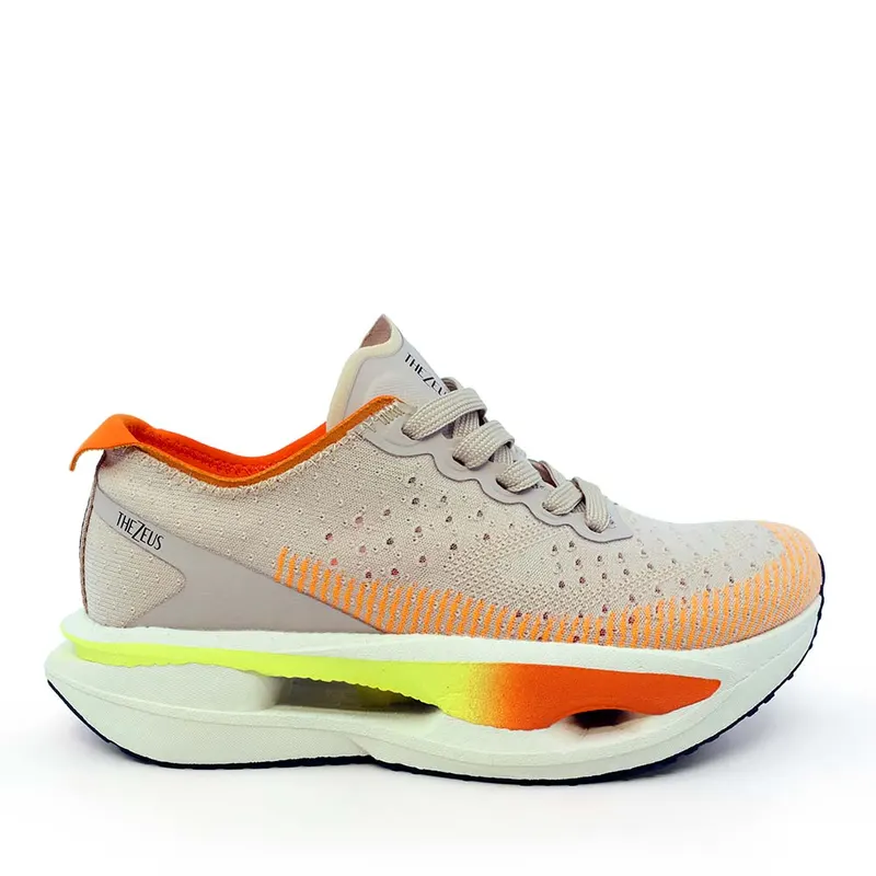 Sneakers ultraușori femei Thezeus bej din textil 3761DPS25622BE