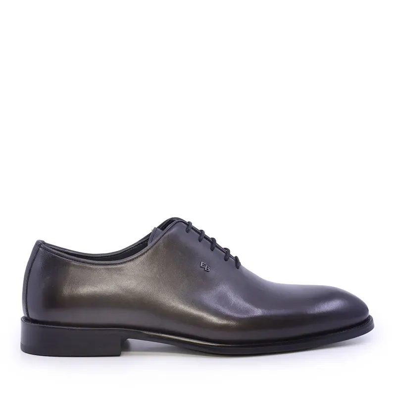 Pantofi oxford bărbați Enzo Bertini Premium Collection gri din piele naturală 3382BP2360GR
