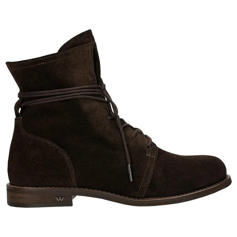 Botine damă maro ciocolată