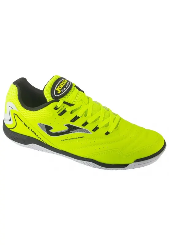 Pantofi sport barbati - fotbal - galben - piele sintetica