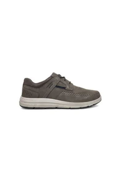 Pantofi barbati 57404 - Piele naturala - Gri