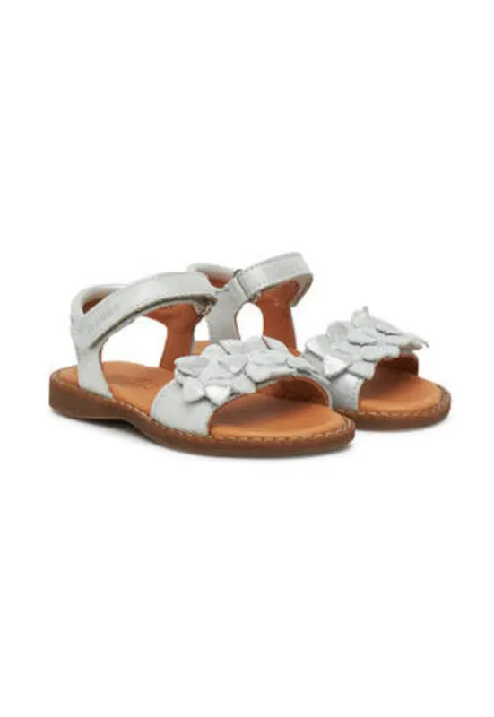 Sandale fete - G3150251-26 - Piele naturala - Argintiu - Argintiu