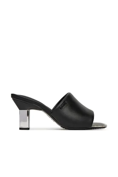 Slapi dama - K1599369 - Piele naturala - Negru