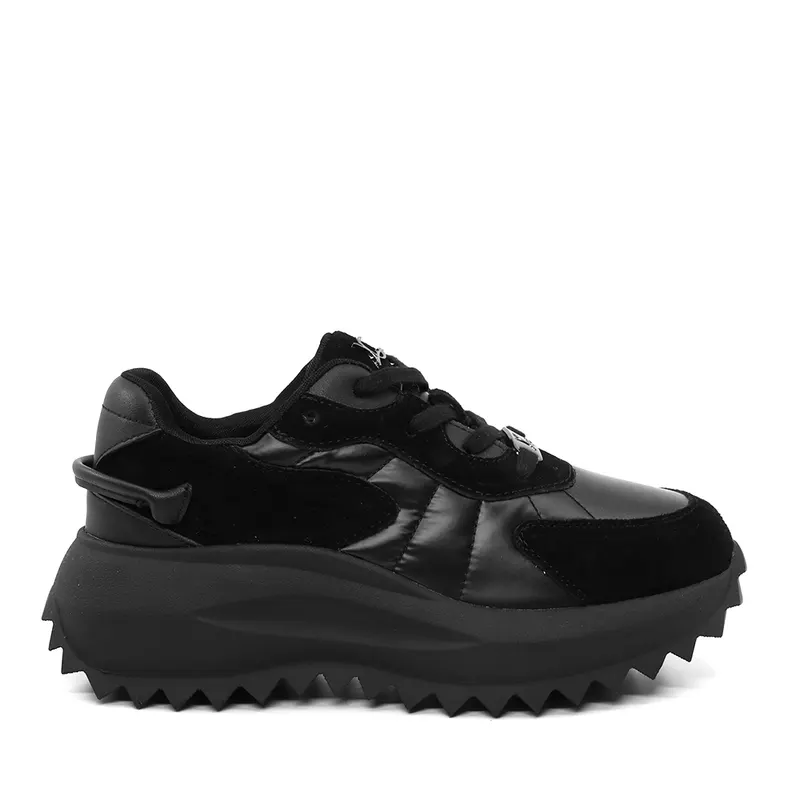 Sneakers femei Luca di Gioia negri 3842DP100N