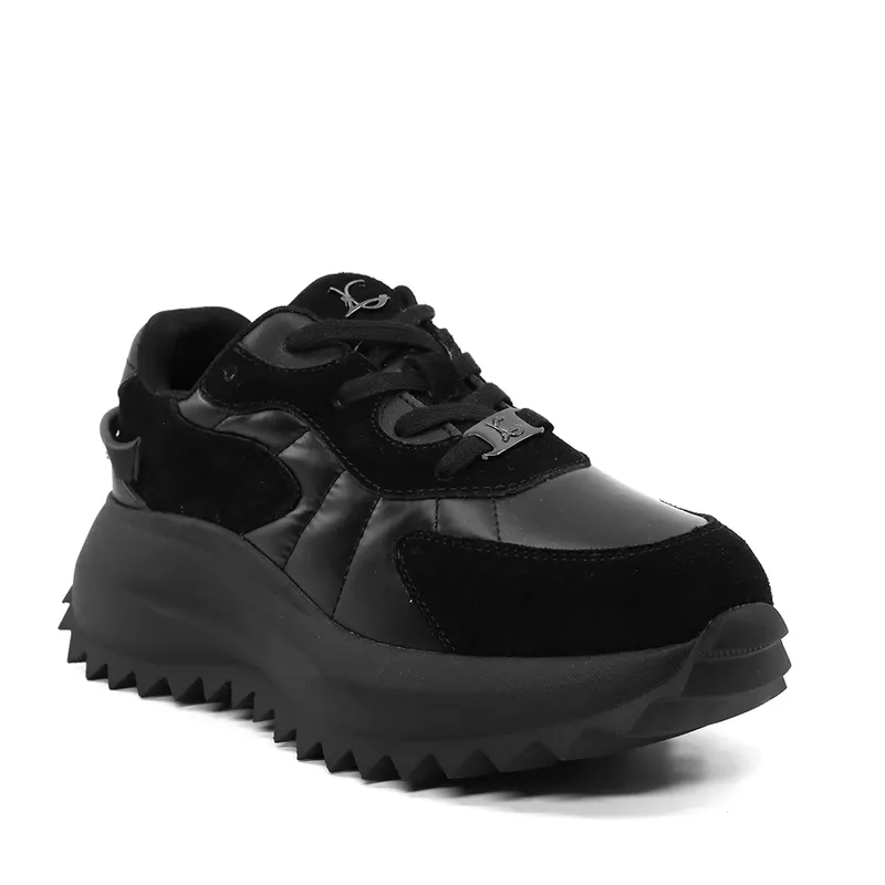 Sneakers femei Luca di Gioia negri 3842DP100N — imaginea 2