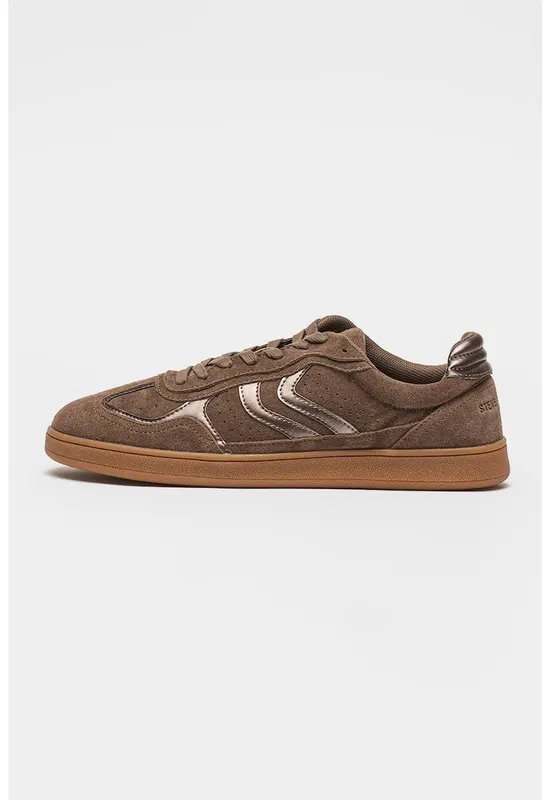 Pantofi sport din piele Claymore - Maro camel