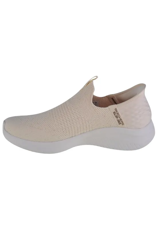 Tenisi dama Slip-ins: Ultra Flex 3.0 - Shiny Night - bej - Alb