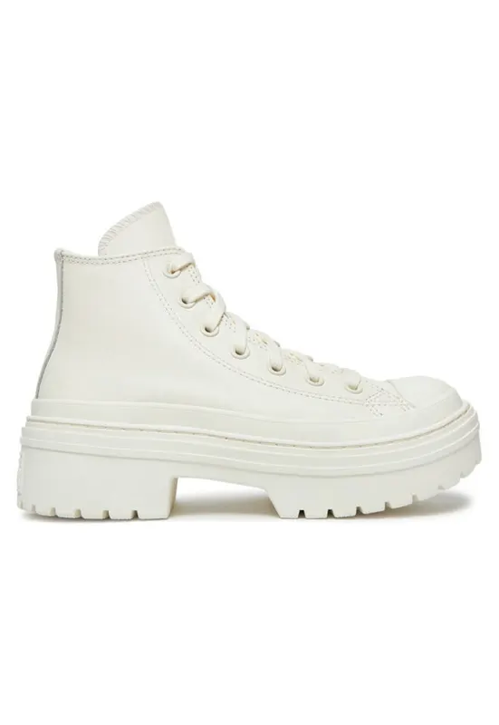 Pantofi sport din piele All Star Lugged Heel - Alb
