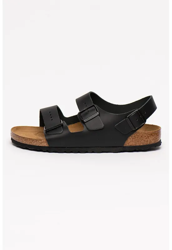 Sandale de piele cu calapod ingust Milano