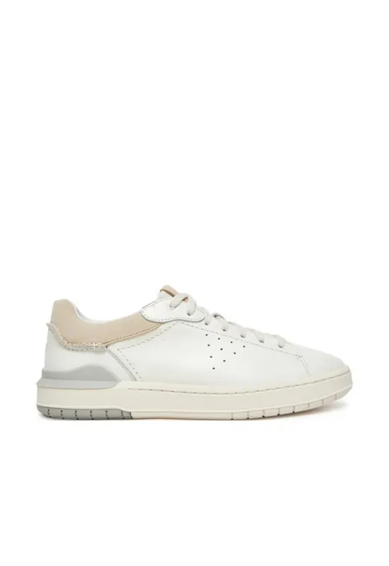 Pantofi sport barbati - 26181325 - Piele naturala - Alb