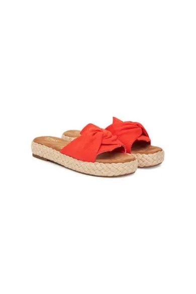 Espadrile dama 10021981 - Textil - Portocaliu