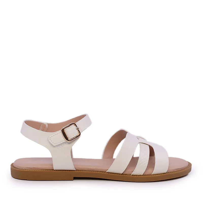 Sandale fete albe 2579FS1109A