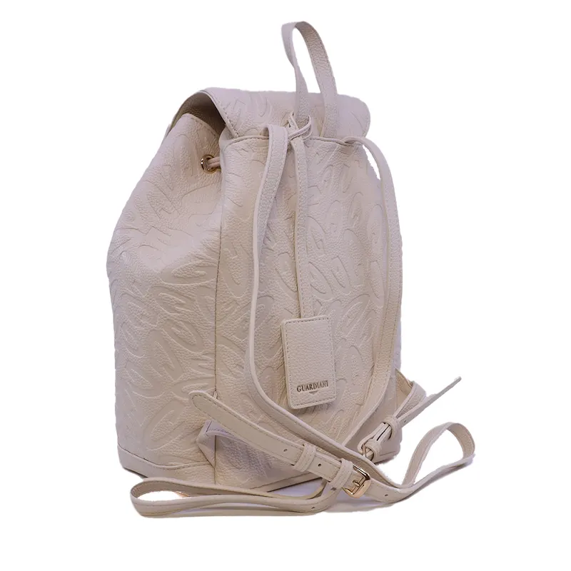 Rucsac femei Guardiani Glam bej cu logo 811RUCSGBK004BE — imaginea 2