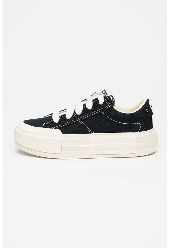 Tenisi cu talpa flatform Chuck Taylor All Star Cruise - Alb/Negru