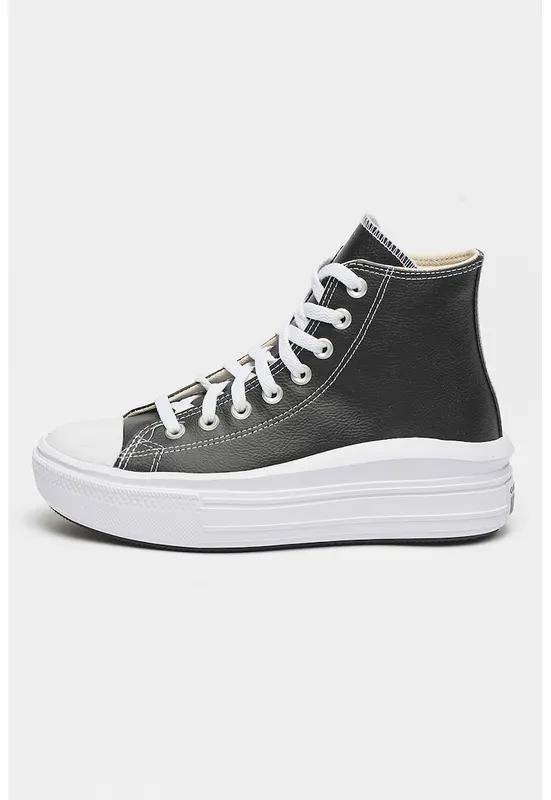 Pantofi sport din piele ecologica Chuck Taylor All Star Move - Negru