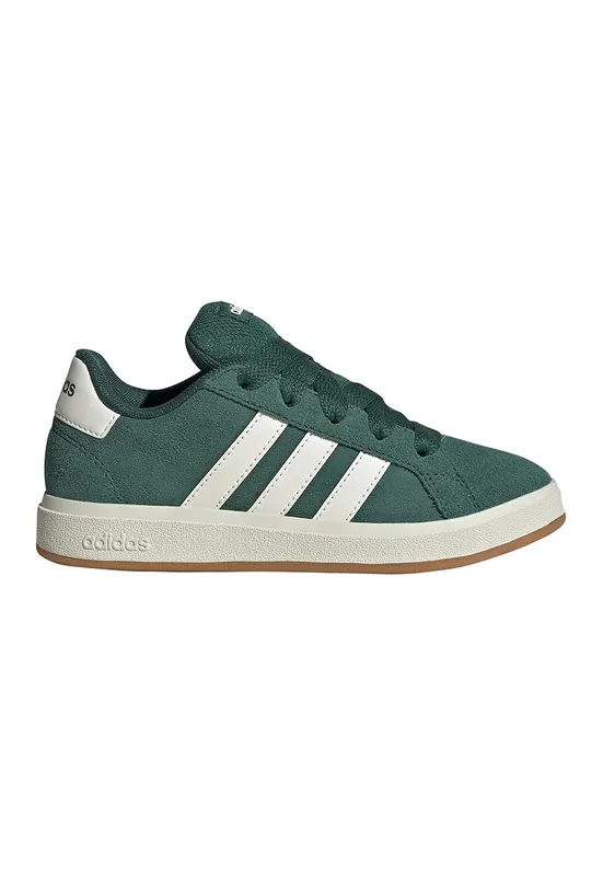 Pantofi sport Grand Court 00s din piele intoarsa - Alb/Verde aquamarin