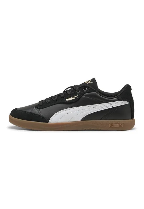Pantofi sport Vikky Star de piele - Alb/Negru