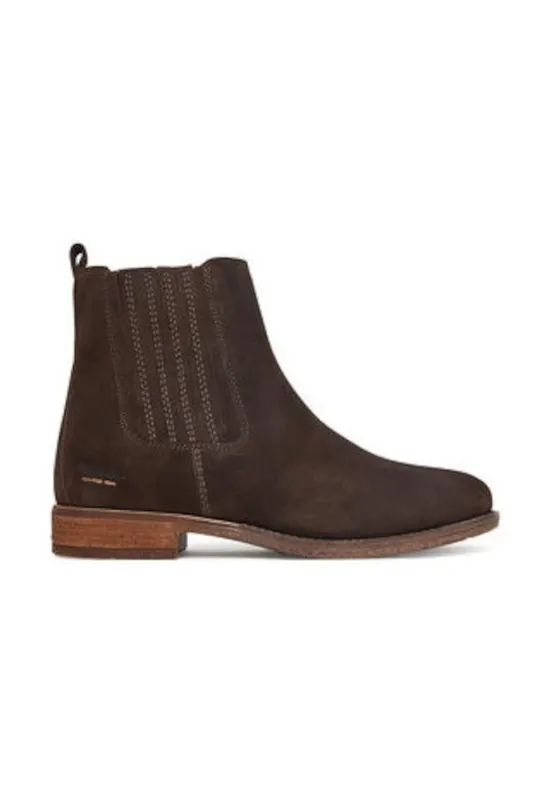 Botine dama 305450142 - Piele naturala - Maro