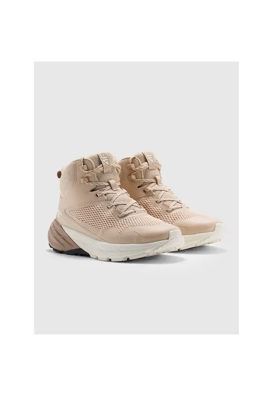 Pantofi trekking dama Speed Hiker - impermeabili - bej - cu sireturi reflectorizante