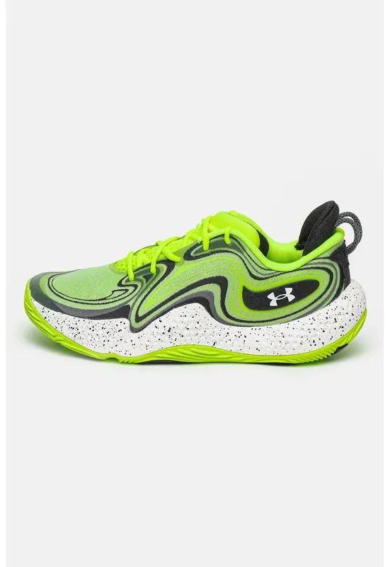 Pantofi sport barbati 303778316 - Sintetic/Textil - Alb - Alb/Negru/Verde neon