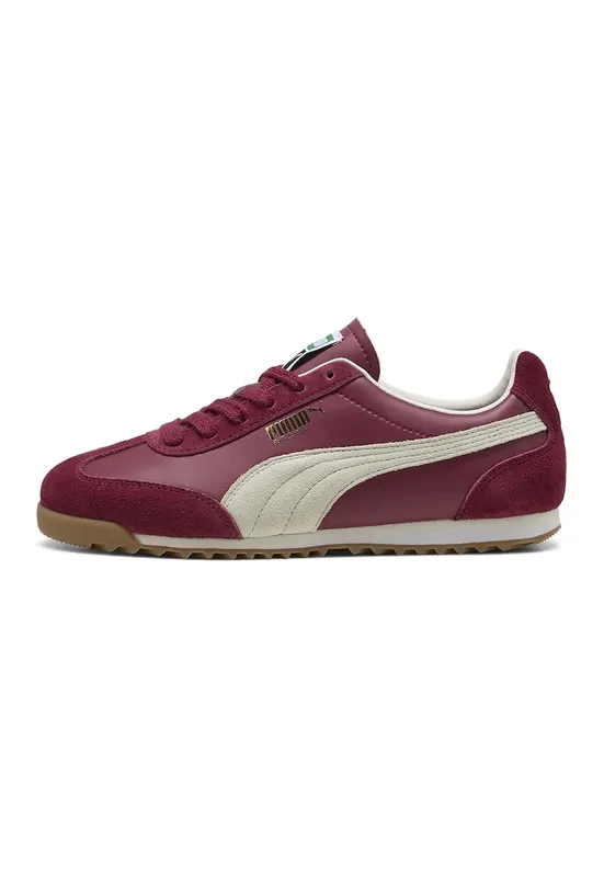 Pantofi sport Arizona Retro de piele - Visiniu
