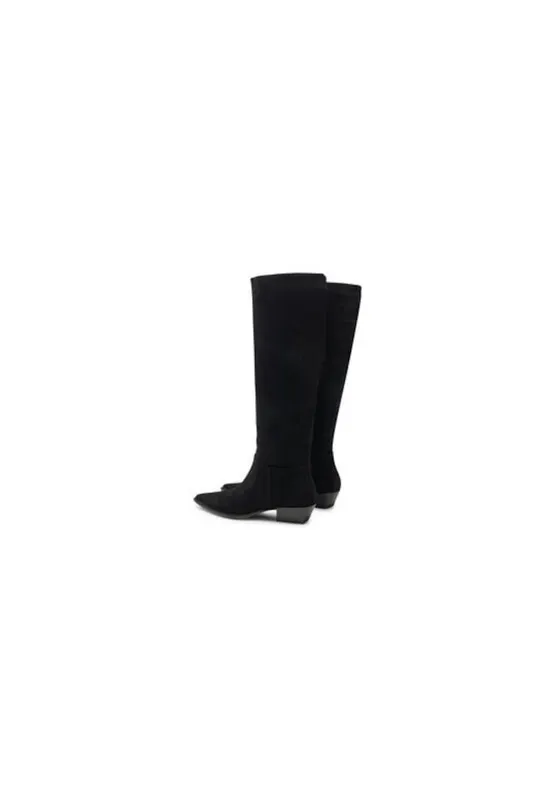 Cizme dama 304622960 - Piele naturala - Negru - Negru