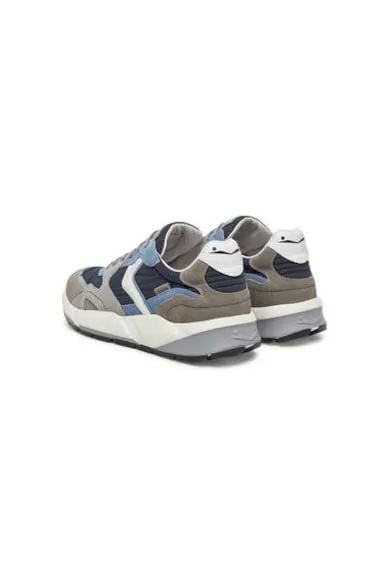 Pantofi sport barbati - 2018288 - Piele naturala - 45 EU - Bleumarin/Gri - Gri/Bleumarin
