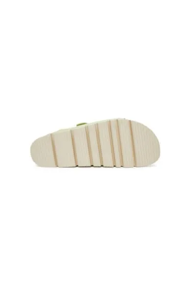 Slapi dama - 700706-71 - Piele ecologica - Verde