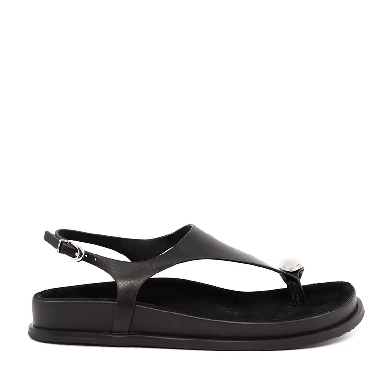 Sandale femei Enzo Bertini negre din piele 2279DS820911N