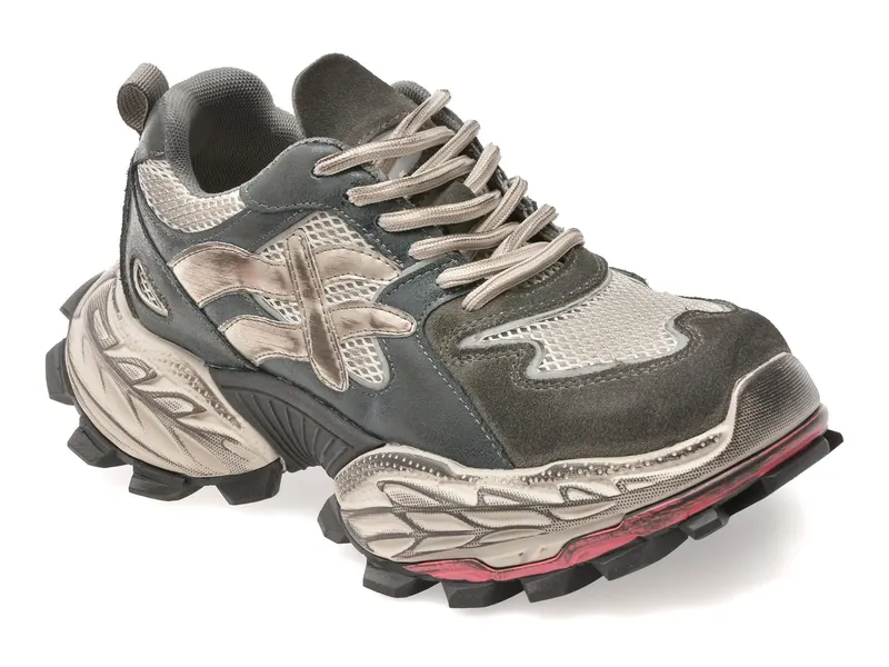 Pantofi sport GRYXX negri, 1016, din material textil