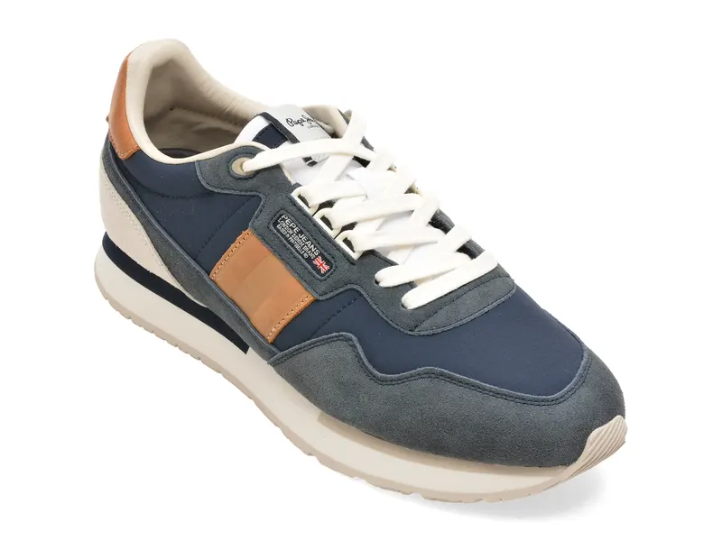 Pantofi sport PEPE JEANS bleumarin, MS40024, din material textil
