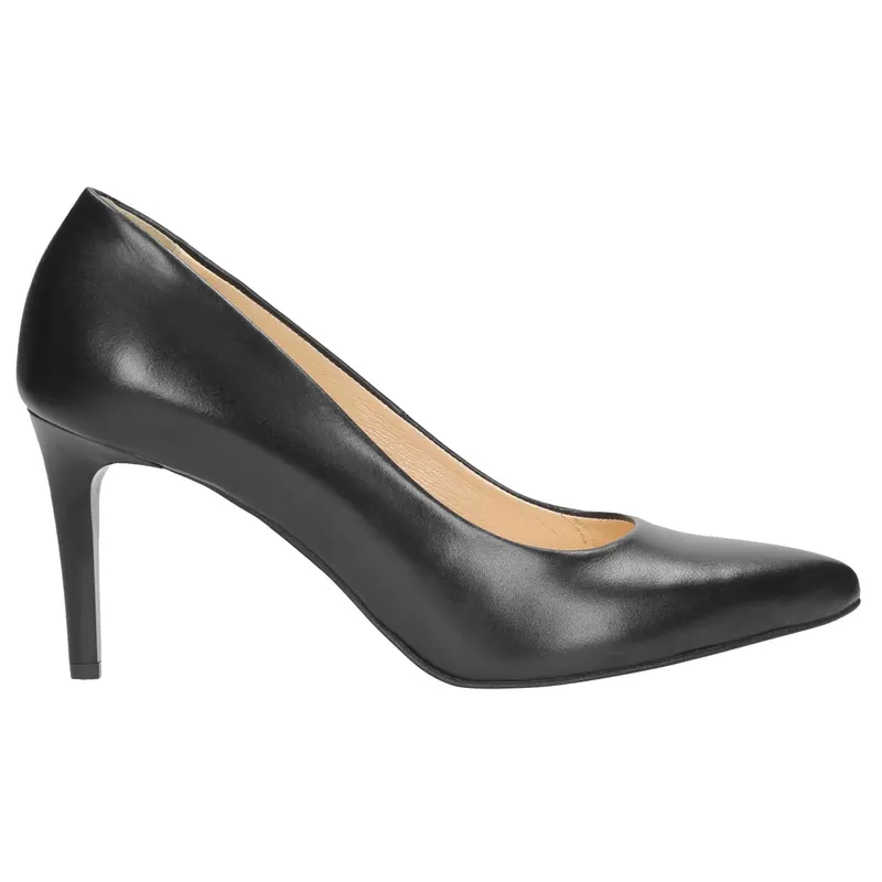 Pantofi cu toc negri dame