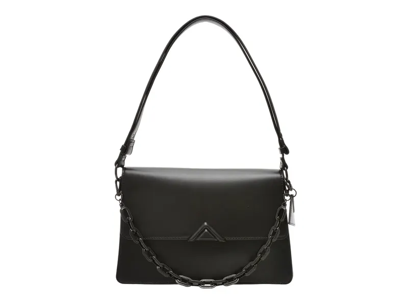 Geanta neagra, LUXEBAG 008, din piele ecologica