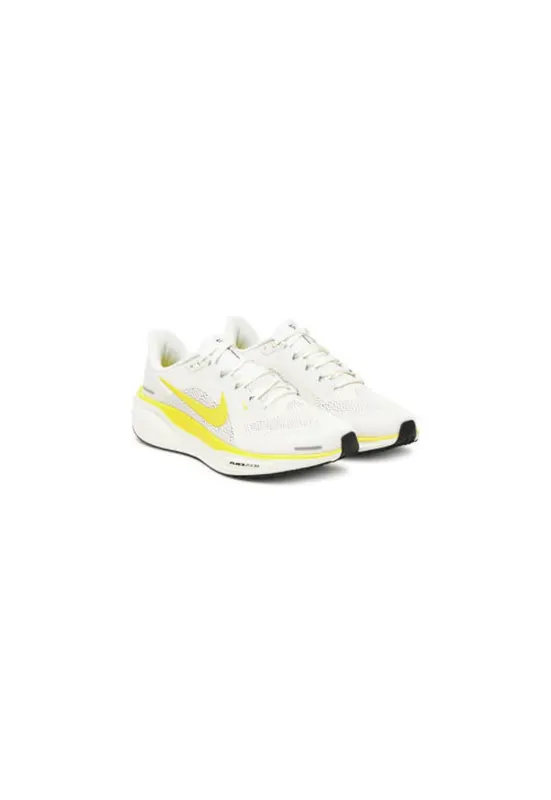 Pantofi sport dama - alergare - alb/galben - textil