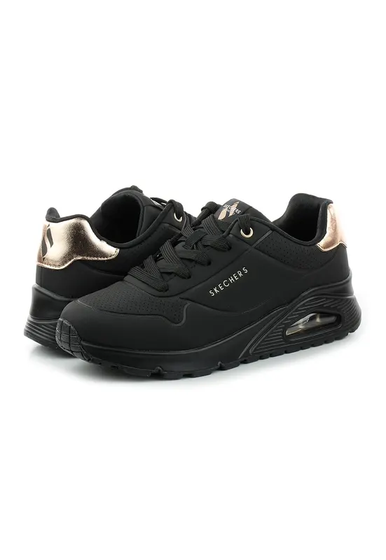 Pantofi sport cu segment perforat Uno Gen1 - Shimmer Away - Auriu/Negru