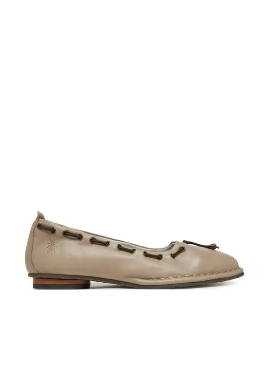 Balerini BAPI2647FLY - Piele naturala - Bej - Bej
