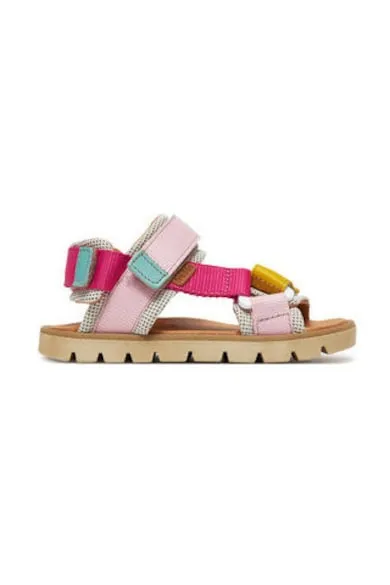 Sandale fete - G3150259-10 - Piele naturala - Roz - Roz