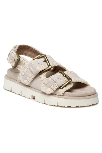Sandale dama - SW461003A - Piele naturala - Gri - Gri