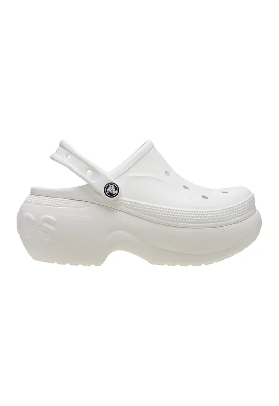 Saboti unisex cu model uni Bella - Alb