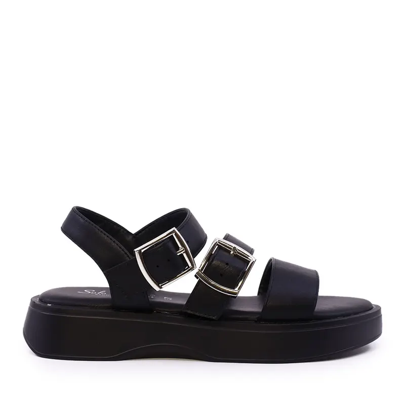 Sandale femei Solo Donna negre 2549DS9251N
