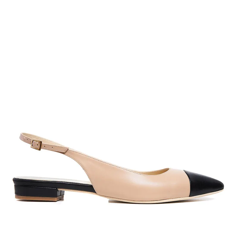 Balerini Alice, Piele Naturala, Nude-Negru