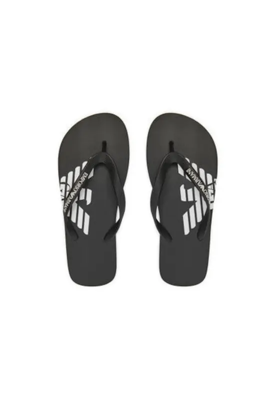 Papuci flip-flop barbati XVQS08 XN746 - Sintetic - Negru - Negru