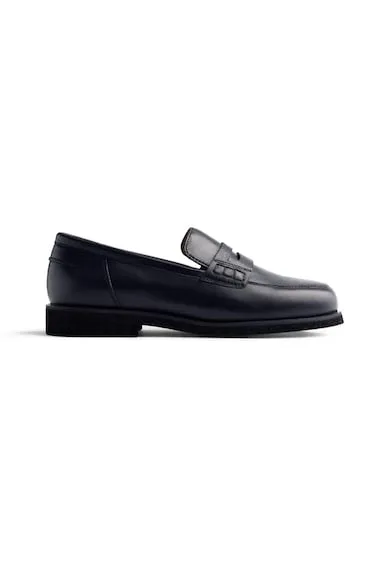Pantofi loafer de piele Eveleth - Negru