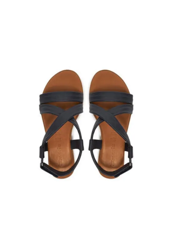 Sandale dama - 1-28109-44 - Piele naturala - Bleumarin