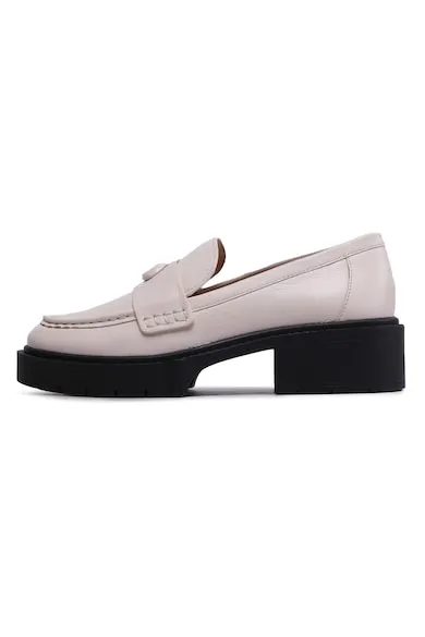 Mocasini dama CB990 - Piele naturala - Bej